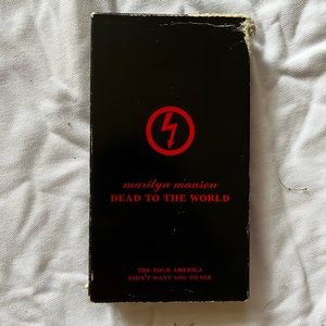 Marilyn Manson Dead to the World VHS - used